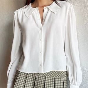 Aritzia Sunday Best Aurora Blouse